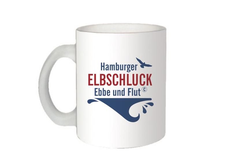 Hamburger ELBSCHLUCK - Becher: Der ultimative Hamburger JUMBOBecher für Ebbe und Flut